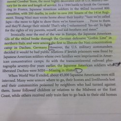 go0fnugget:  During WWII, Japanese American soldiers were among the first to liberate the Nazi concentration camp in Dachau, Germany. “U.S military commanders decided it would be bad public relations if Jewish prisoners were freed by Japanese American