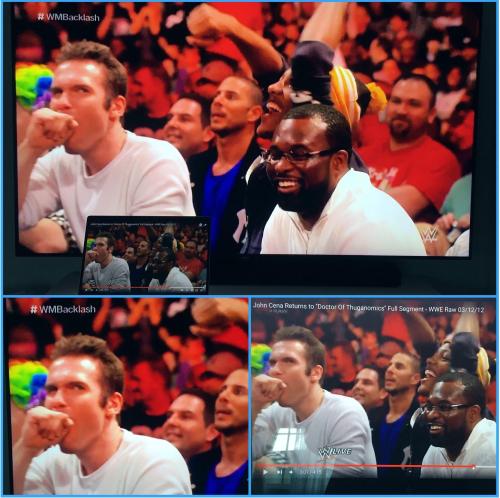 Not only will wwe add in fake crowd noise, they’ll now just add in fake crowd reaction shots.T