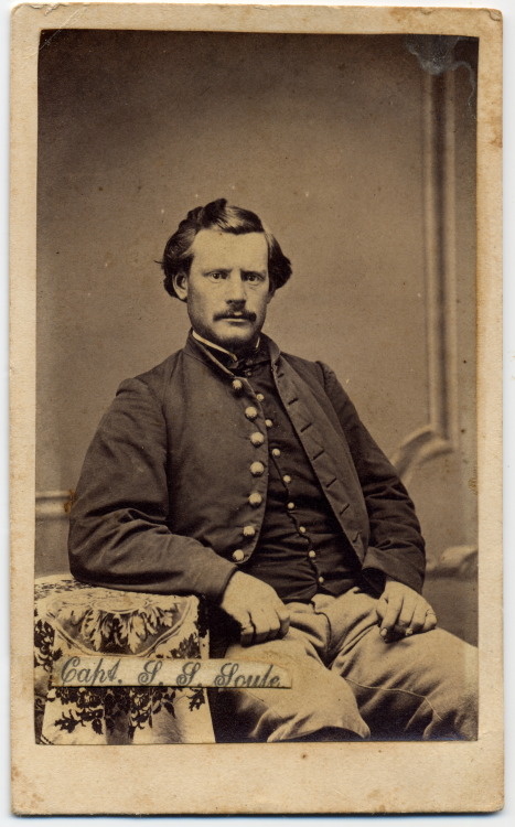 thecivilwarparlor:Silas S. Soule- A Hero the History Books Forgot to MentionOn April 23, 1865, assas