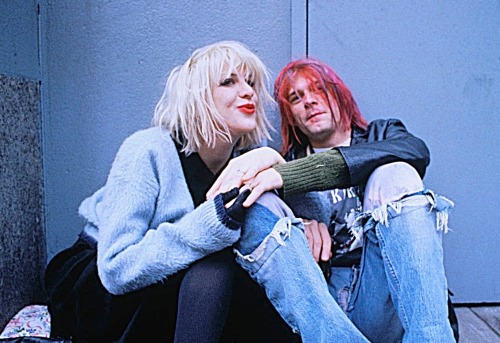 algemesii1:  Courtney Love and Kurt Cobain, ca.1992 