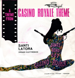 Vinyl-Artwork:  Santi Latora - Casino Royale Theme, 1970’S. Santi Latora - Oh