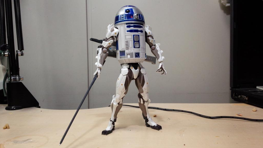 cloperella: lordwanjavi: Star Wars &gt; Katuhisa Yamaguchi  Is this Cyborg Justice? 
