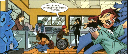 Every-time Barbara Gordon Is Drawn With Darker Lipstick All I Can Think Of Is These Panels Where Cass