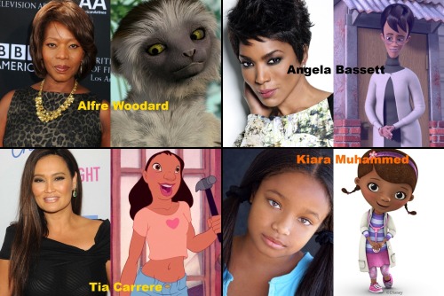 hotdamnitsbam:  lake-hold:   Women of color and the Disney characters they have played.   YES 