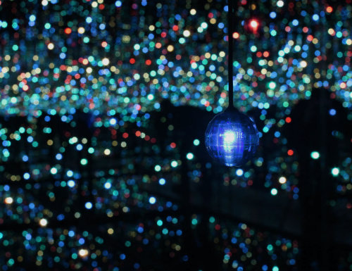 ap-artmemories:  ‘Infinity Mirrored Room - The Souls of Millions of Light Years Away’ - Yayoi Kusama - David Zwirner Gallery, New York, USA 