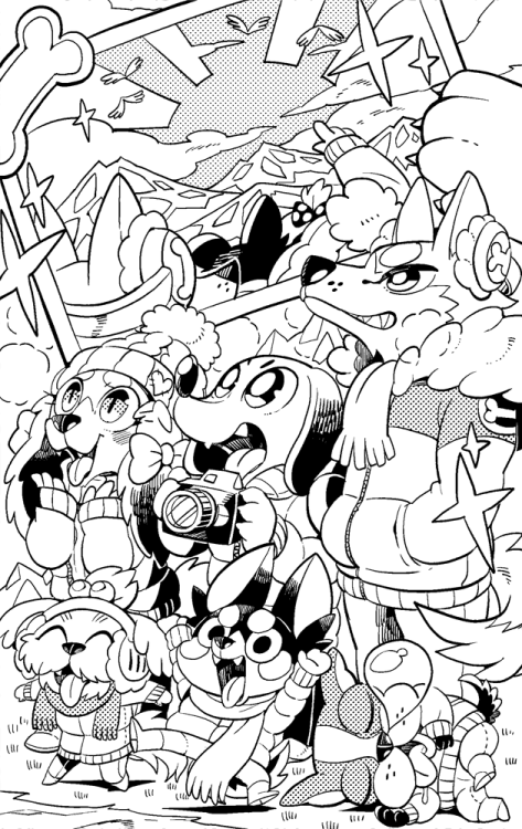 月刊チャンピオン・脳トレコーナーにて毎月掲載させて頂いているカットのまとめその2です。2017～2018のイラスト中心かな？ その1はコチラ→marumix94.tu