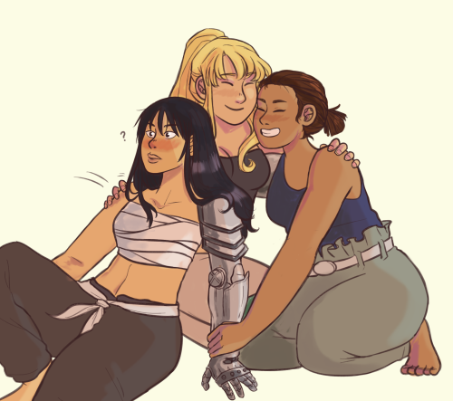 ruinedgold: automail gals n mechanic gf 