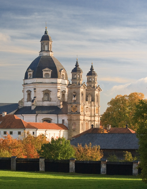 (via Pazaislis Monastery, a photo from Kauno, South | TrekEarth)Kaunas, Lithuania