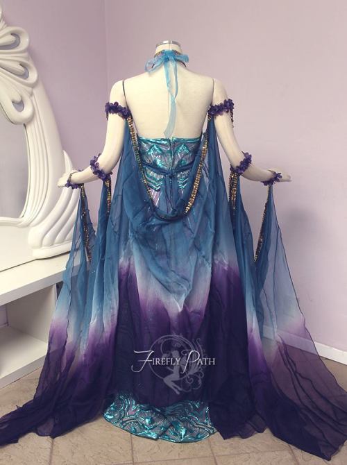 reginalucem:  Art Nouveau Fantasy Gown by Firefly Path