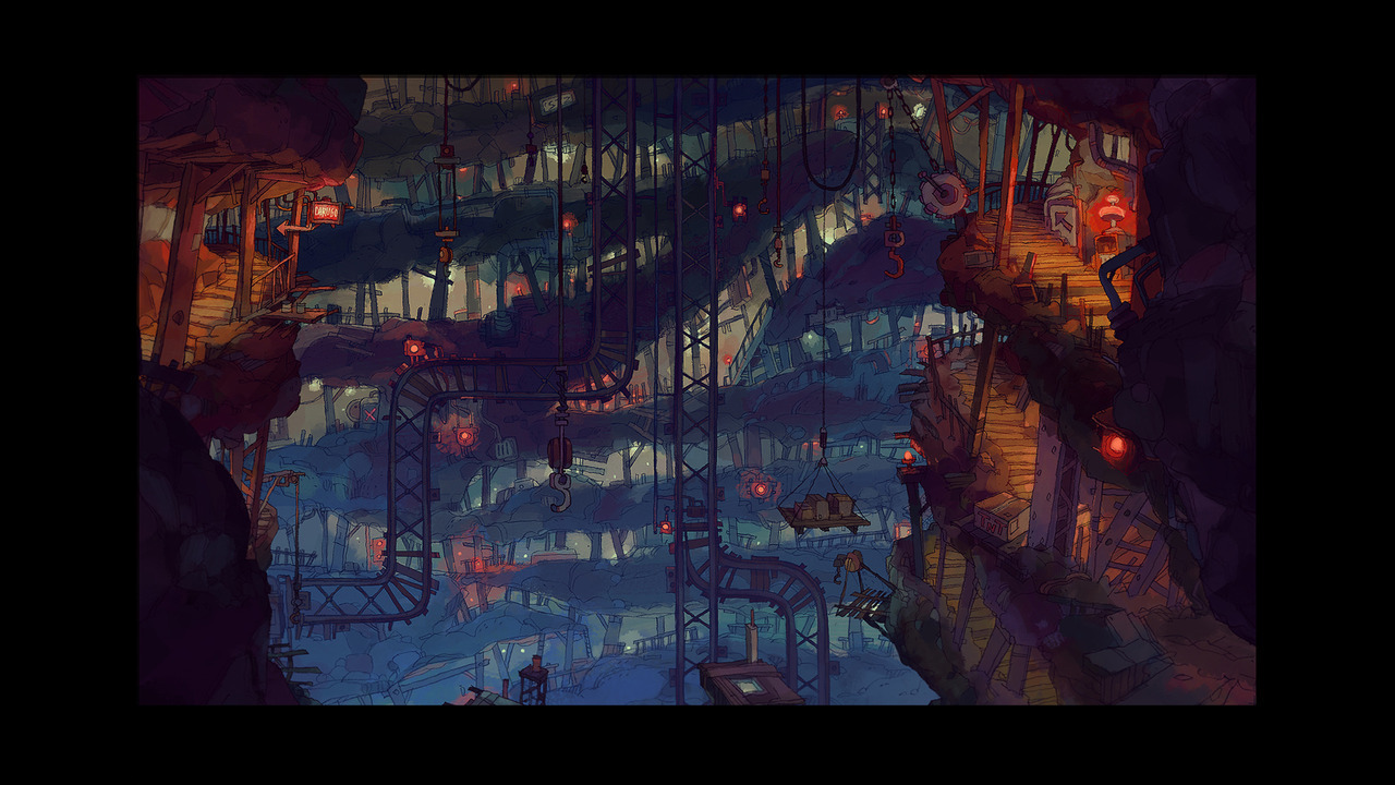 hugodefaucompret:Colormood and some production backgrounds done for a teaser we made