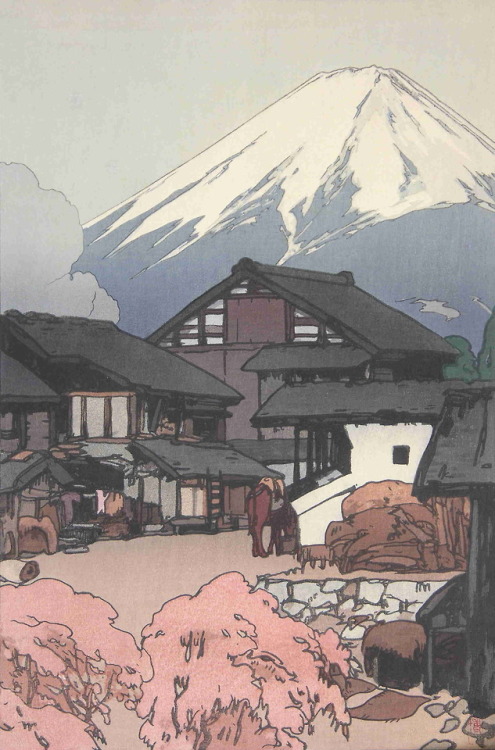 Mount Fuji from Funatsu, Yoshida Hiroshi, 1928