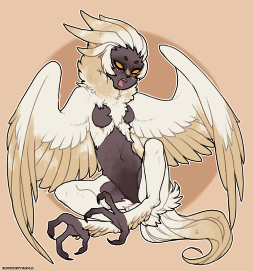 neowae:commission for rut.de.leu on FA! gosh this harpy lady is really pretty i feel honored i was c