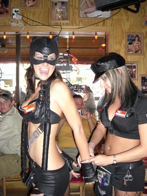 Handcuffed at Hooters