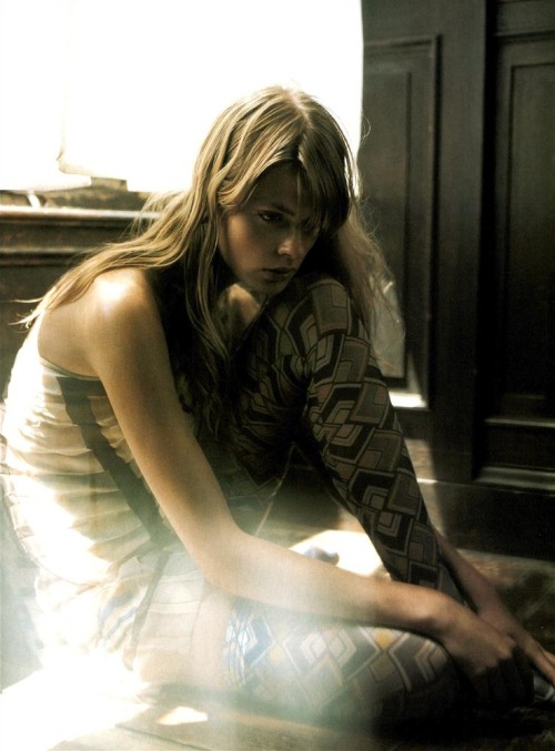 Élise Crombez by Steven Meisel - Miu Miu Fall 2003