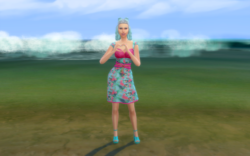 kissalopa: Here’s my Summer Sim for @ugubugus4cc Summer Island Living Giveaway She’d lov