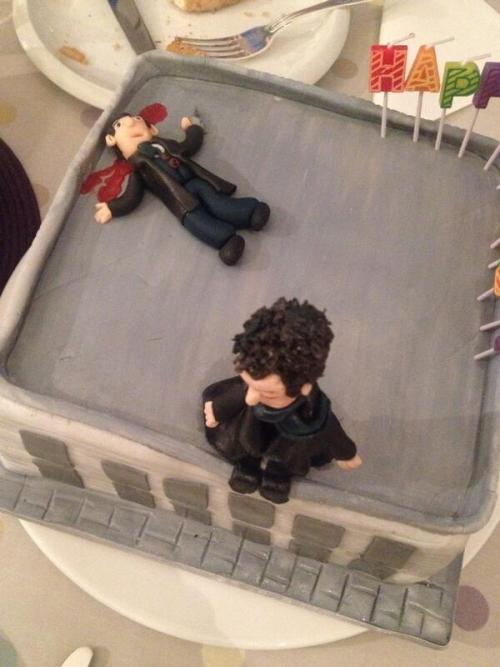 A batch of gorgeous Sherlock-themed cakes.