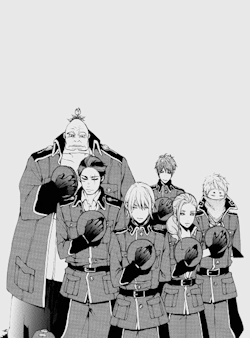 whostolemypanda:  whostolemypanda: “We did good, right? We followed your steps after you've passed away, with no one left behind. You're our sensei, Yamainu came together because of you. We're proud of it...”  ┊ＹＡＭＡＩＮＵ·山犬┊ 