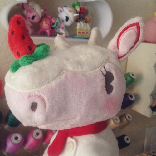 here’s merengue! definitely my fav animal crossing plush that i’ve made.