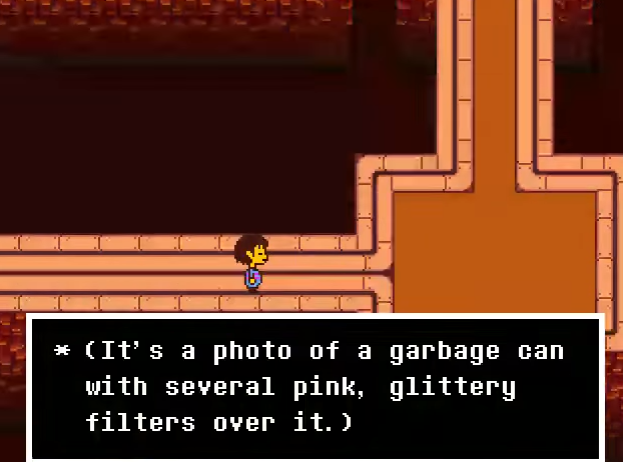 My first time choosing that dialogue option, and I was treated to an  incredibly wholesome scene : r/Undertale