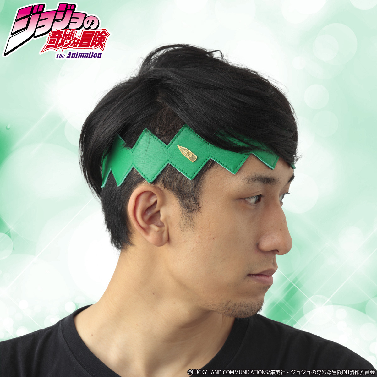 highdio: Rohan’s headband available from Bandai Fashion.  Leather with polyester