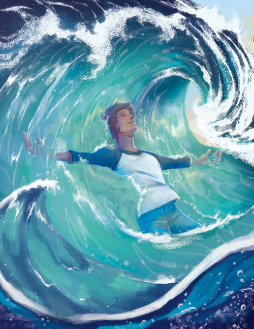 cellyfish-art: I’m finally able to share these pieces I did for a Lance-centred Zine last year