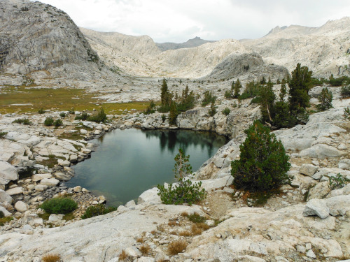 wildernessjournals: A view of Western Pinnacles Lakes Basin. John Muir Wilderness, Sierra Nevada Mou