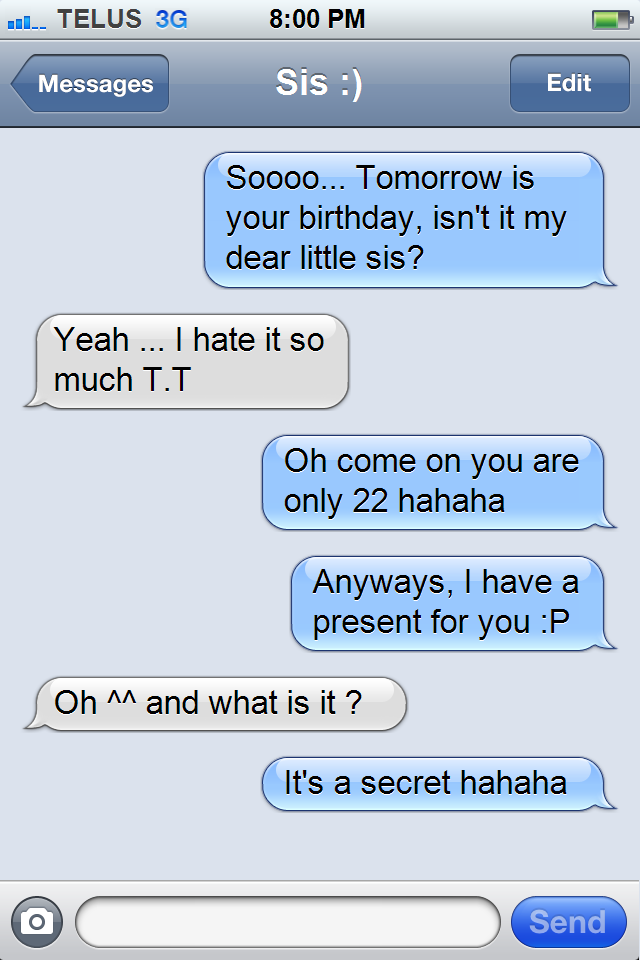 royalsiblings:  “Don’t make me wait so long next time, Bro!”
