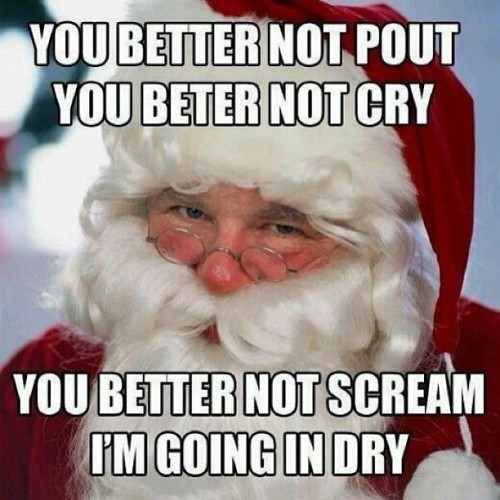 buttpilgrim:  santa claus is coming tonight