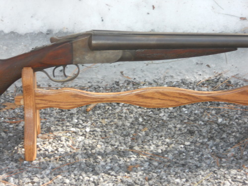 My Great Grandfather’s shotgun,Another heirloom in the family is this Ithaca double barrel 12 