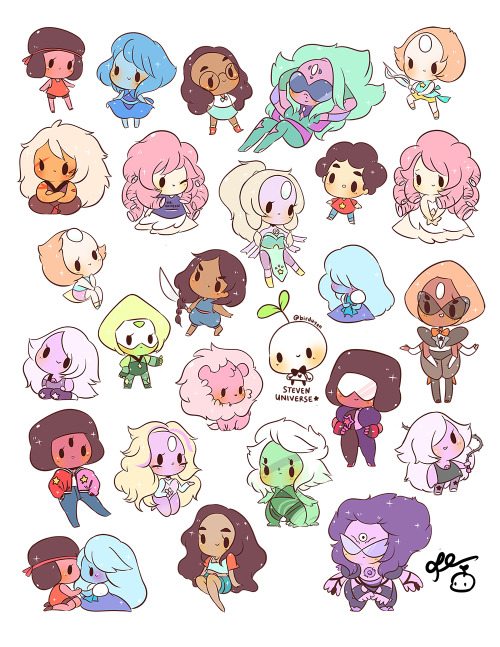 birduyen:  gems stickers!! available here :)