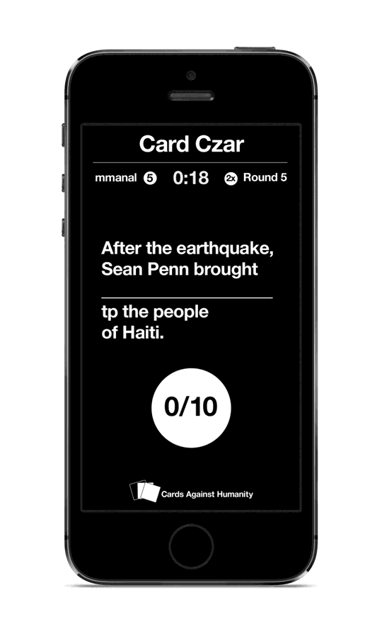 lettersociety-general:Cards Against Humanity Project 12: Board &amp; Cards Games Oh hey! For t