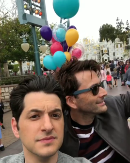 mizgnomer:“When did you go to Disneyland with Tom, David?”David and Tom (Ben Schwartz) did indeed go