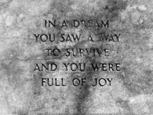 tri-ciclo:Jenny Holzer, UntitledIn a Dream You Saw a Way To Survive and You Were Full of Joy, 1983-8