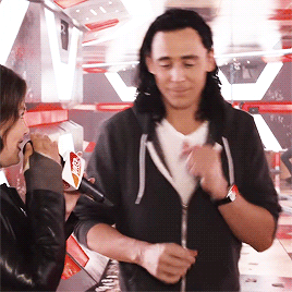 screamyvegetables: tomshiddleston: Unfortunately I just have a tendency to dance in public spaces wi