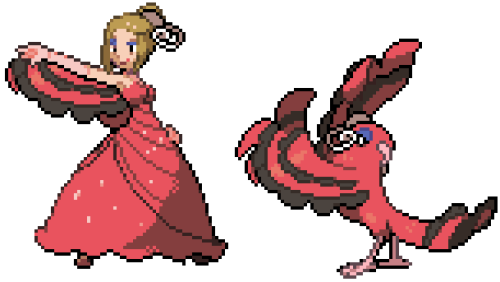 Oricorio Baile style gijinka