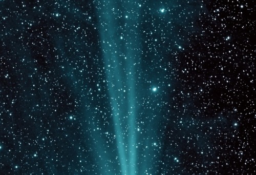 wonders-of-the-cosmos:  Comet C/2014 Q2 Lovejoy and the Pleiades Image credit: Joseph Brimacombe