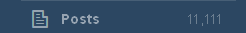 thats uh, al ot of posts