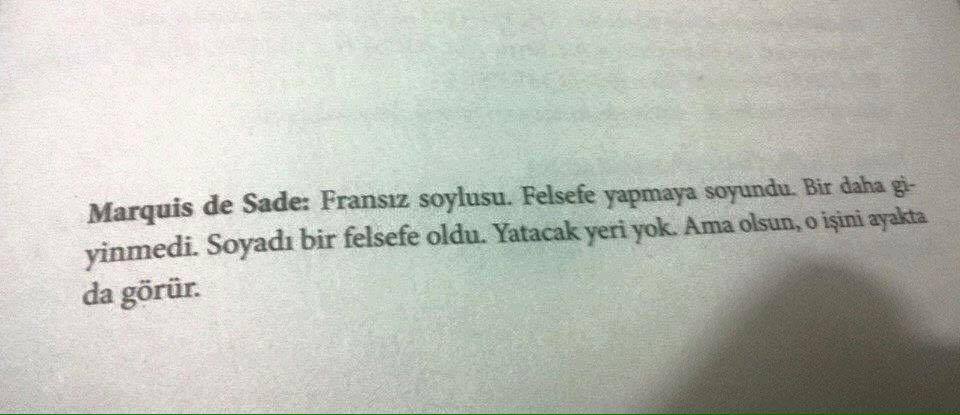 Marquis de Sade: Fransız...