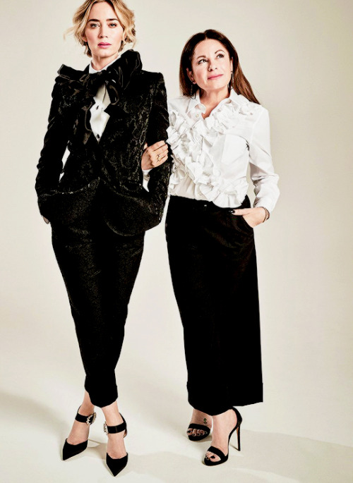 EMILY BLUNT and her stylist Jessica Paster for The Hollywood Reporter, March 2019