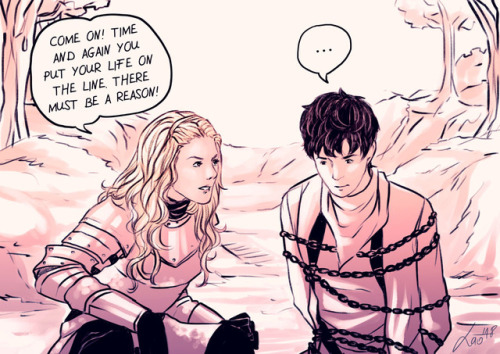 lao-pendragon: Morgause knowsAfter this encounter, Morgause knew everything Merlin knew and saw that