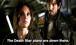 tasharumanoff:jyn erso appreciation week.  day two  →  favorite quoteSaw Gerrera