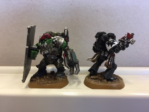 darinshtuffs:Long ago I did up a bunch of ork kommandos. They got sold, and trashed. Sad but that’s 