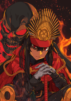 aku-no-homu:  Oda Nobunaga by artist エレレP