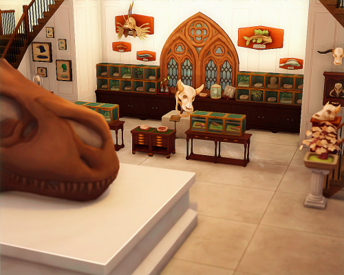 Natural Simstory Museumfeat. New Gem Exhibit!! And Updated Fossil Exhibit