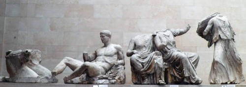 mythologer:The Elgin Marbles, also known as the Parthenon Marbles, are a collection of Classical Gre