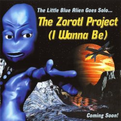 jizzfrosti: y2kaestheticinstitute: The blue alien ‘Zorotl’ from the Eiffel 65 videos had his own solo career with one single, ‘I Wanna Be’, in 2000. Fuck you 