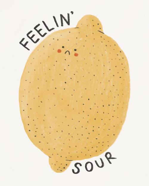 tesslucia:feelin’ sour #illustration