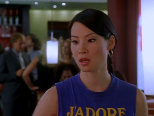 shesnake:Lucy Liu in Sex and the City, season 4 episode 11