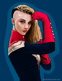 whalesandpeachtrees:  fyeahcaptainmarvelshair: