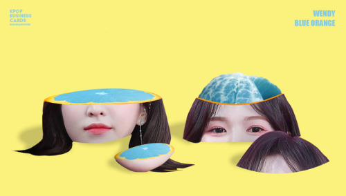 kpopbusinesscards: Red Velvet as Fruit my first attempt at photoshop art :D